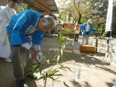 2014年10月25日 津島神社地鎮祭